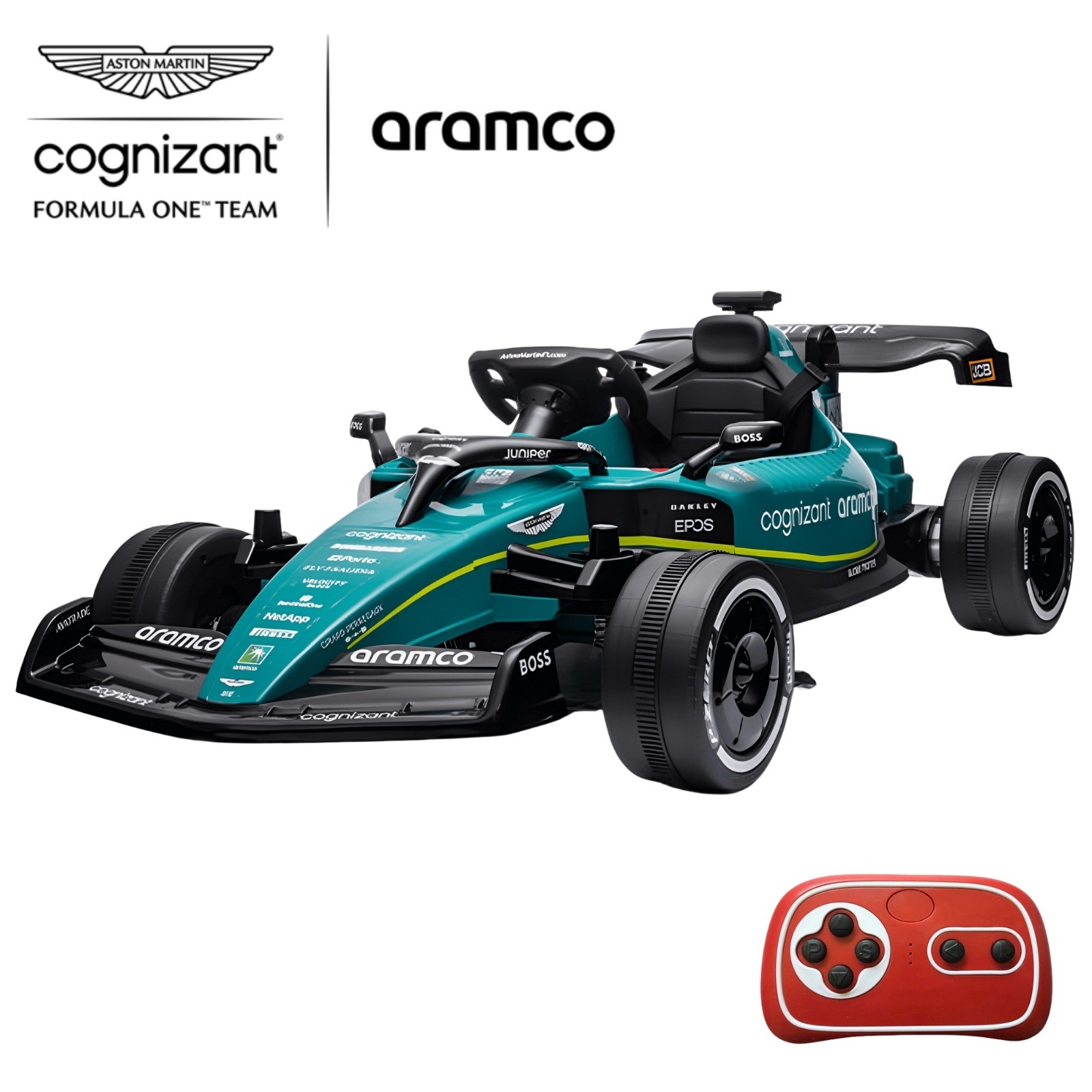 Montable Electrico para Ni&ntilde;os Formula 1 con Control Remoto 12v image number null