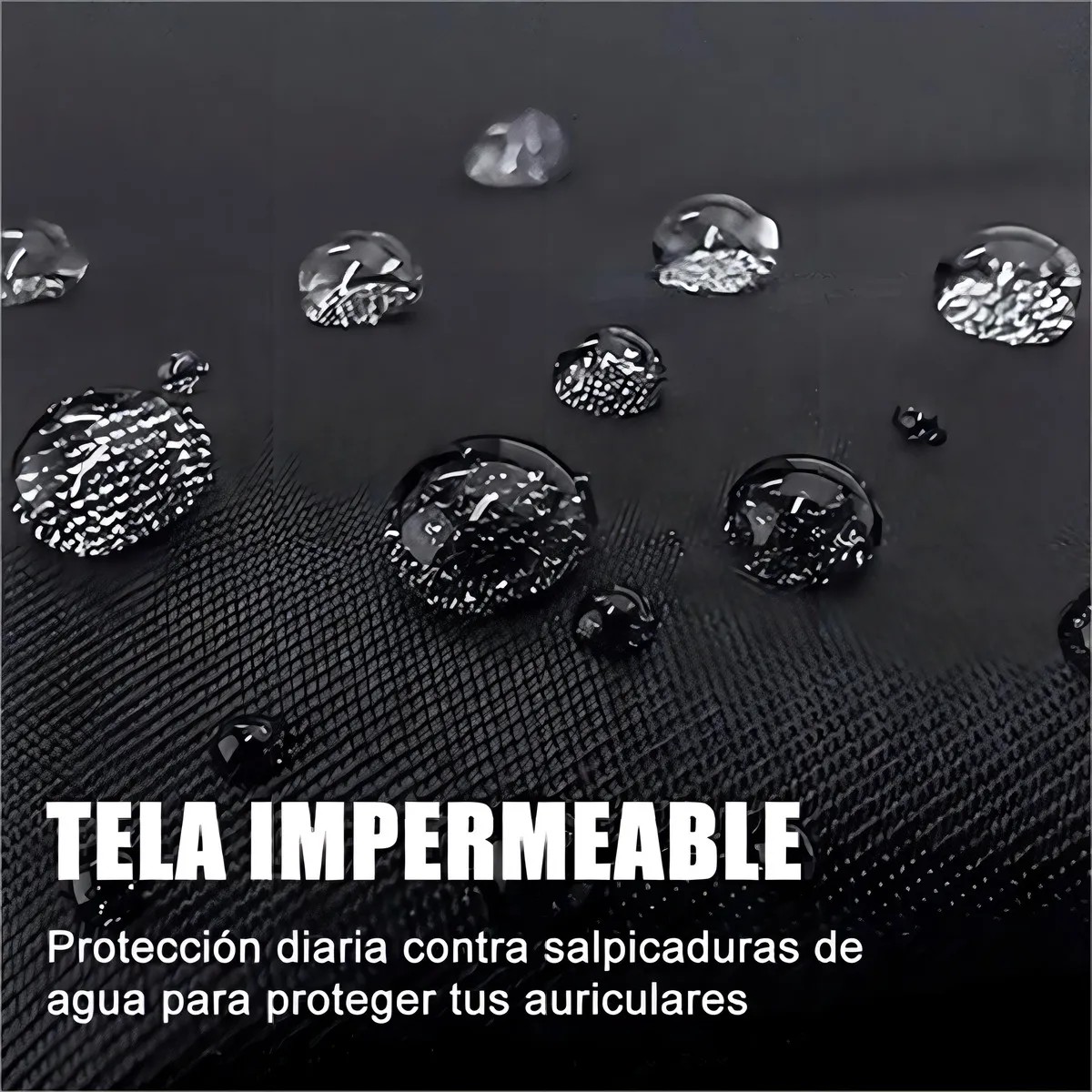 Estuche Funda Case De Auriculares Grandes Para AirPods Max Color Negro image number null
