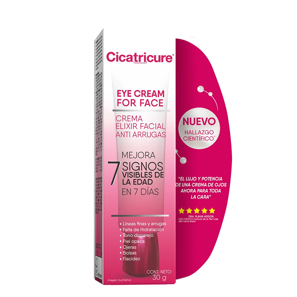 Cicatricure eye cream for face elixir 7 beneficios image number null