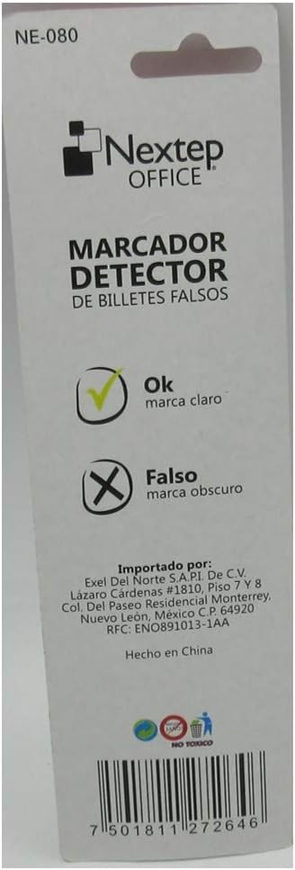 A Marcador Detector de Billetes Falsos Nextep. image number null
