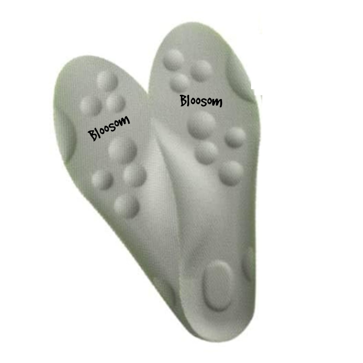 Plantilla Deportiva De Silicona 4dsuaves Y Muy El&aacute;sticas Gris Talla: 43-44 image number null