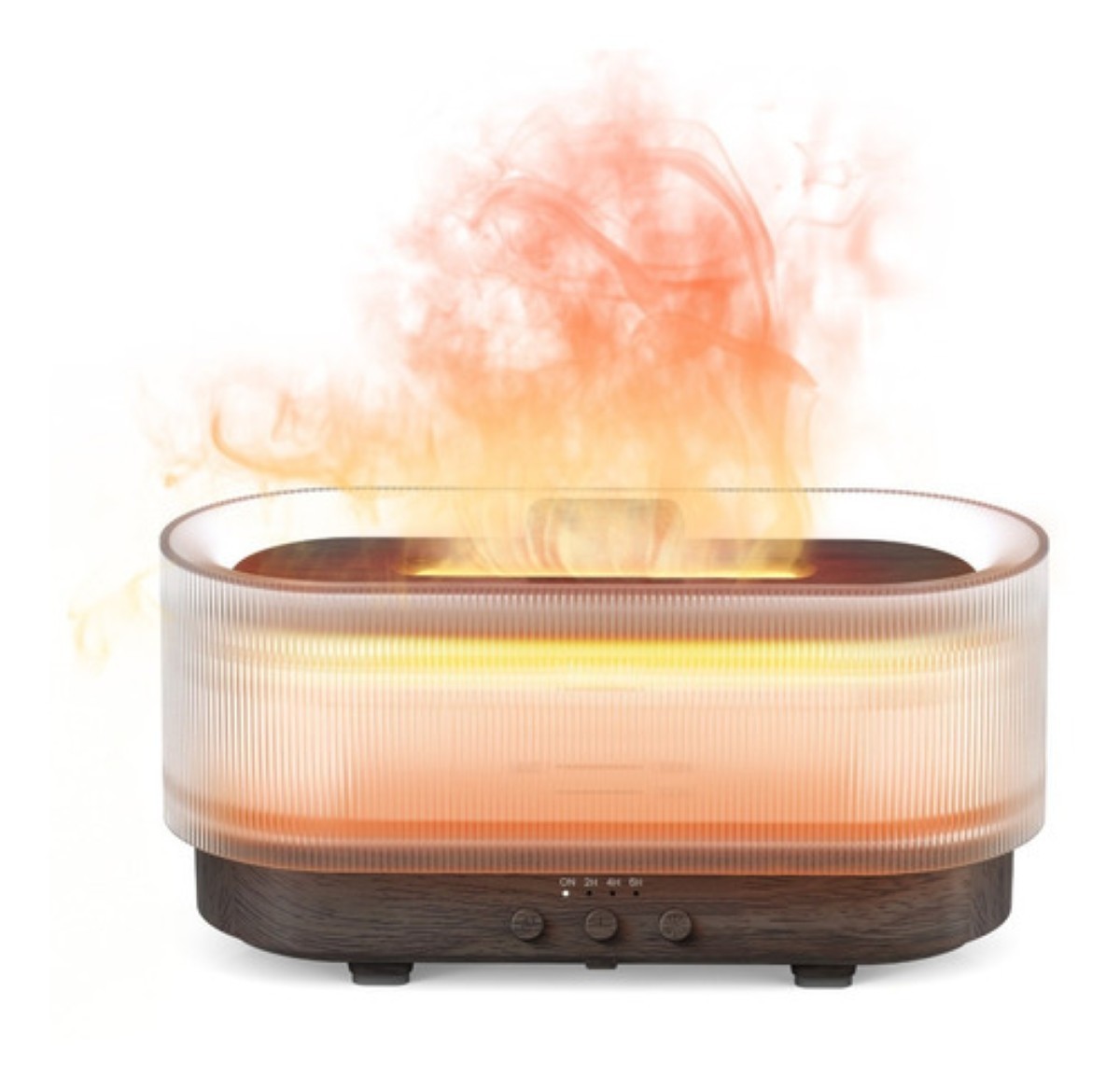 Difusor Humificadora De Aroma Ultrasonico Marron Claro image number null