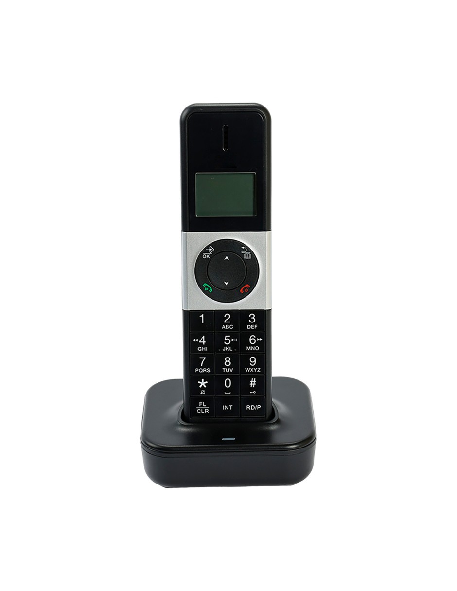Tel&eacute;fono Fijo + Inal&aacute;mbrico Negro | Identificaci&oacute;n de Llamadas y Alta Durabilidad image number null