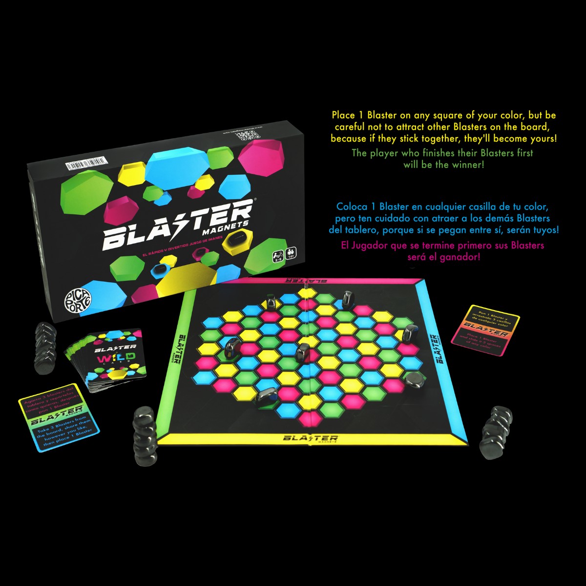 Blaster Magnets - Juego de Mesa Magn&eacute;tico image number null