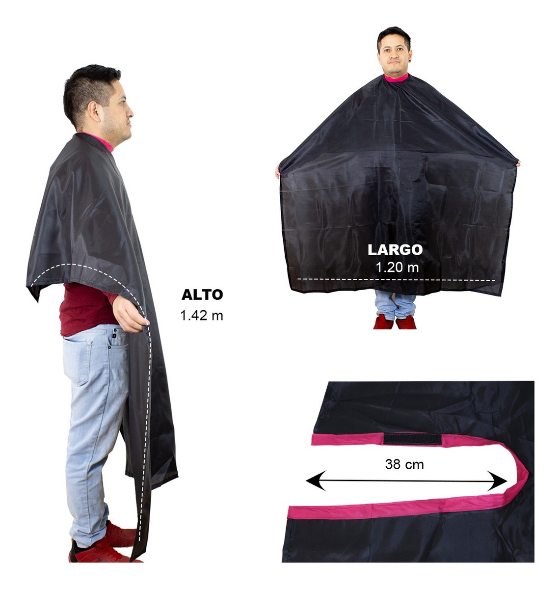 Capa Cubridor Para Corte Estetica Tinte Tela Completa CUE image number null