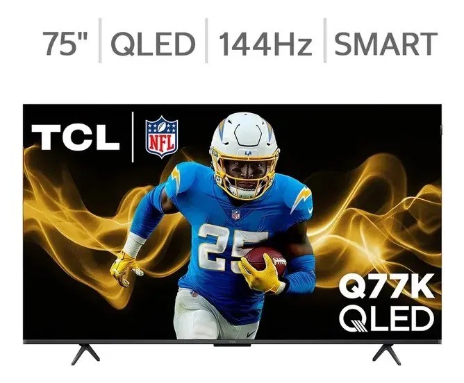 Pantalla Tcl 75 Qled 4k Smart Tv Google Tv 75q77k - Excelente (Reacondicionado) image number null