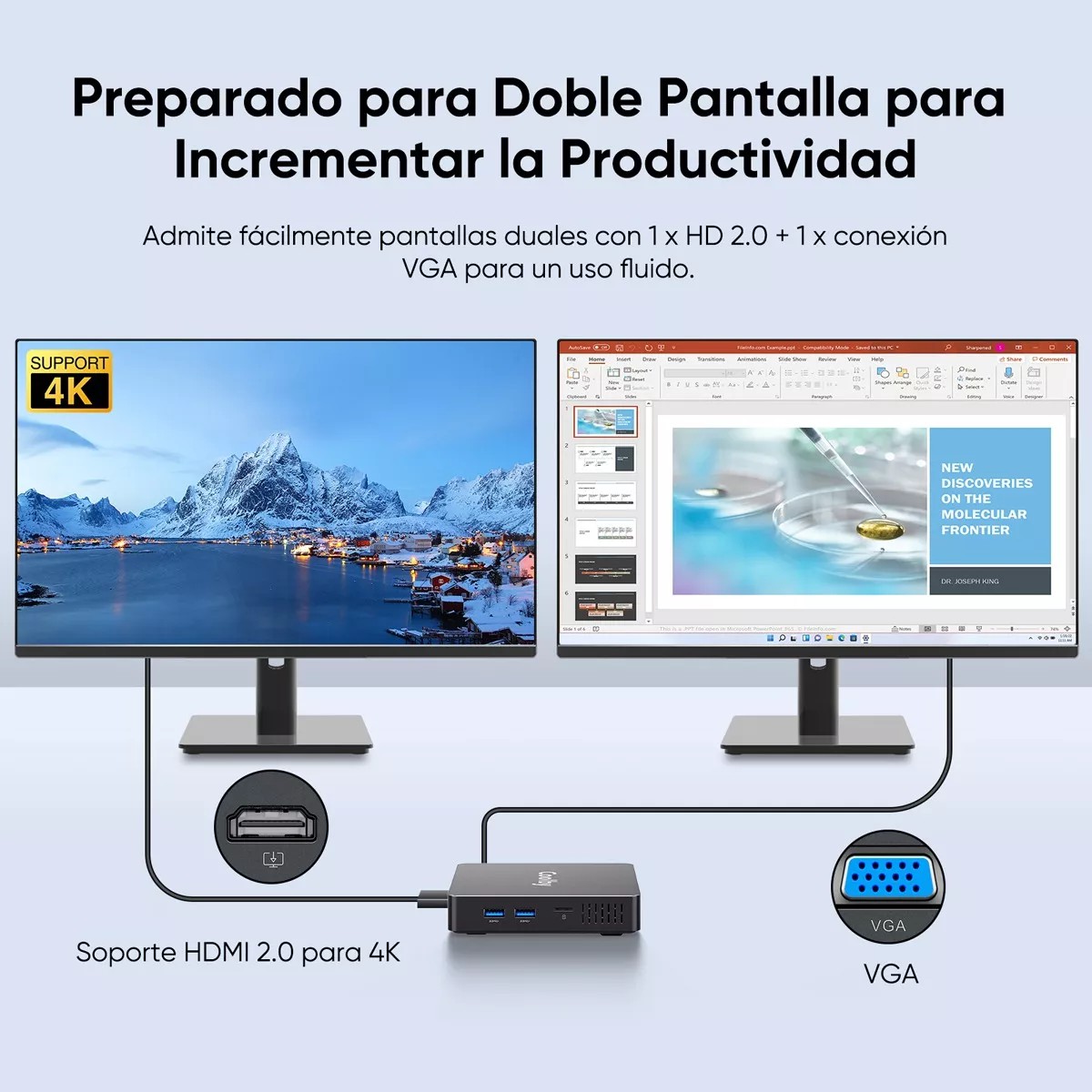 Miniordenador Intel Celeron Win10 Pro. image number null