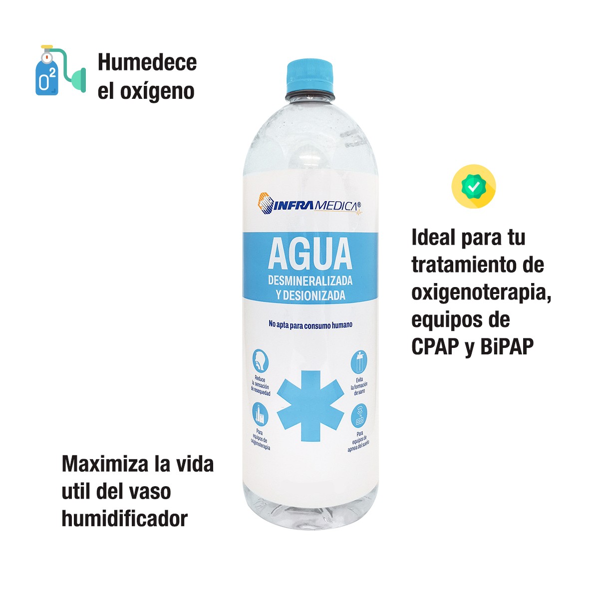 6 PACK DE AGUAS DESMINERALIZADAS 1.5 L image number null