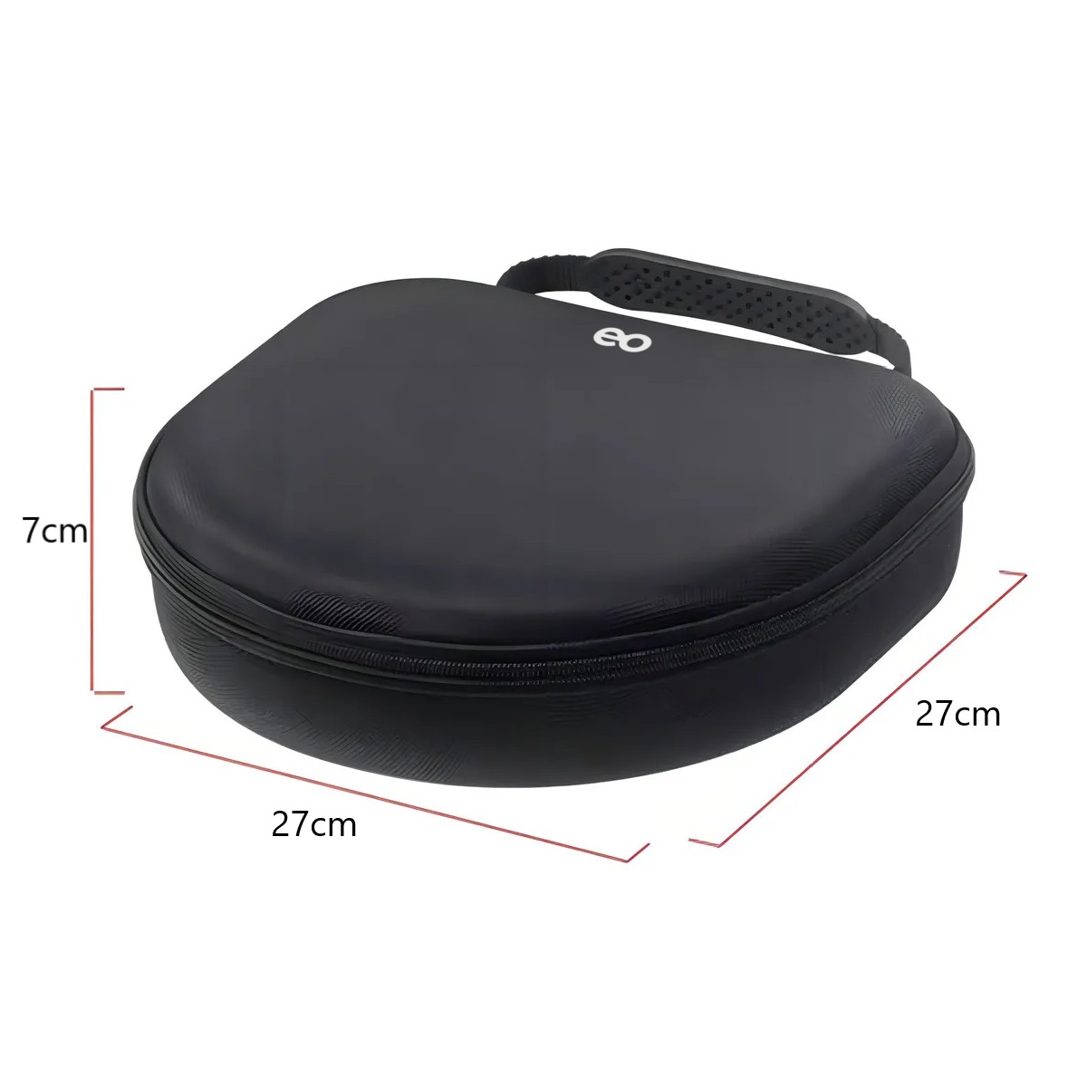 Estuche Funda Case De Auriculares Grandes Para AirPods Max Color Negro image number null