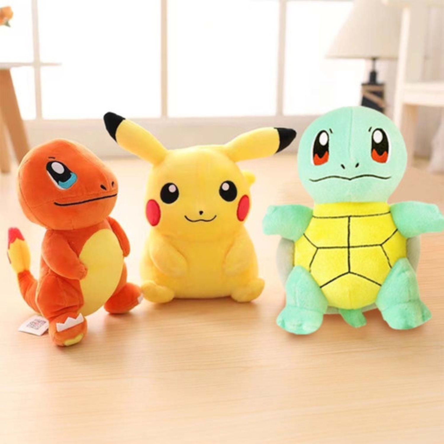 Peluche Pok&eacute;mon Original Pikachu Amarillo image number null