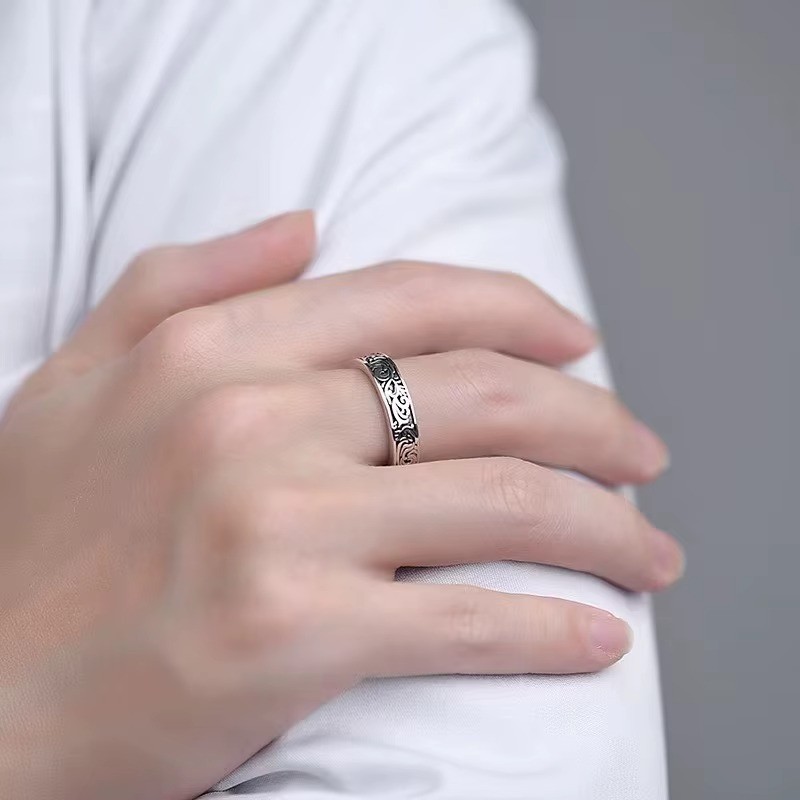 Anillo Vintage de Lujo Ajustable &ndash; Unisex image number null