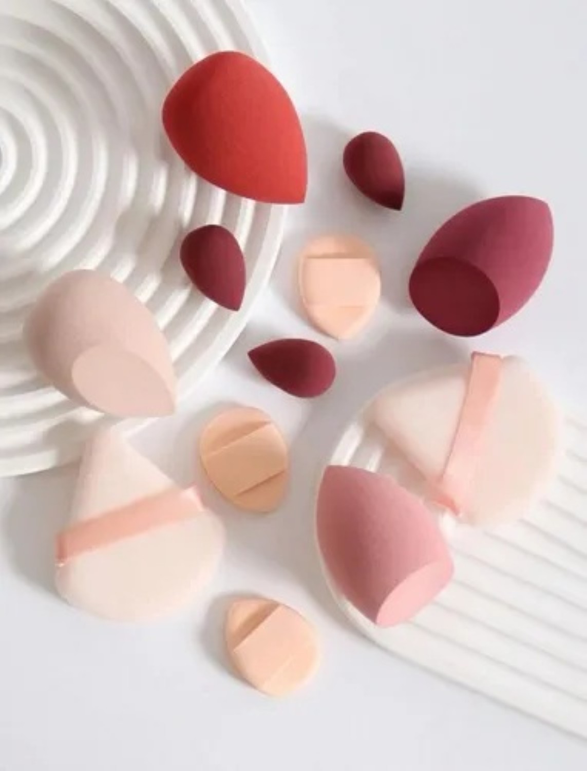 Esponja Maquillaje En Polvo 12 Pcs Beauty Blender Con Caja image number null