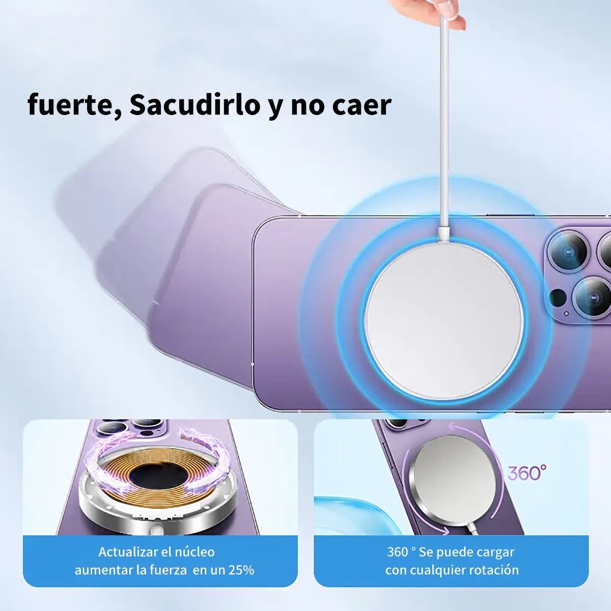 kit Cargador 20w Inal&aacute;mbric 10000 Mah Auricular Para iPhone 11 Pro Max image number null