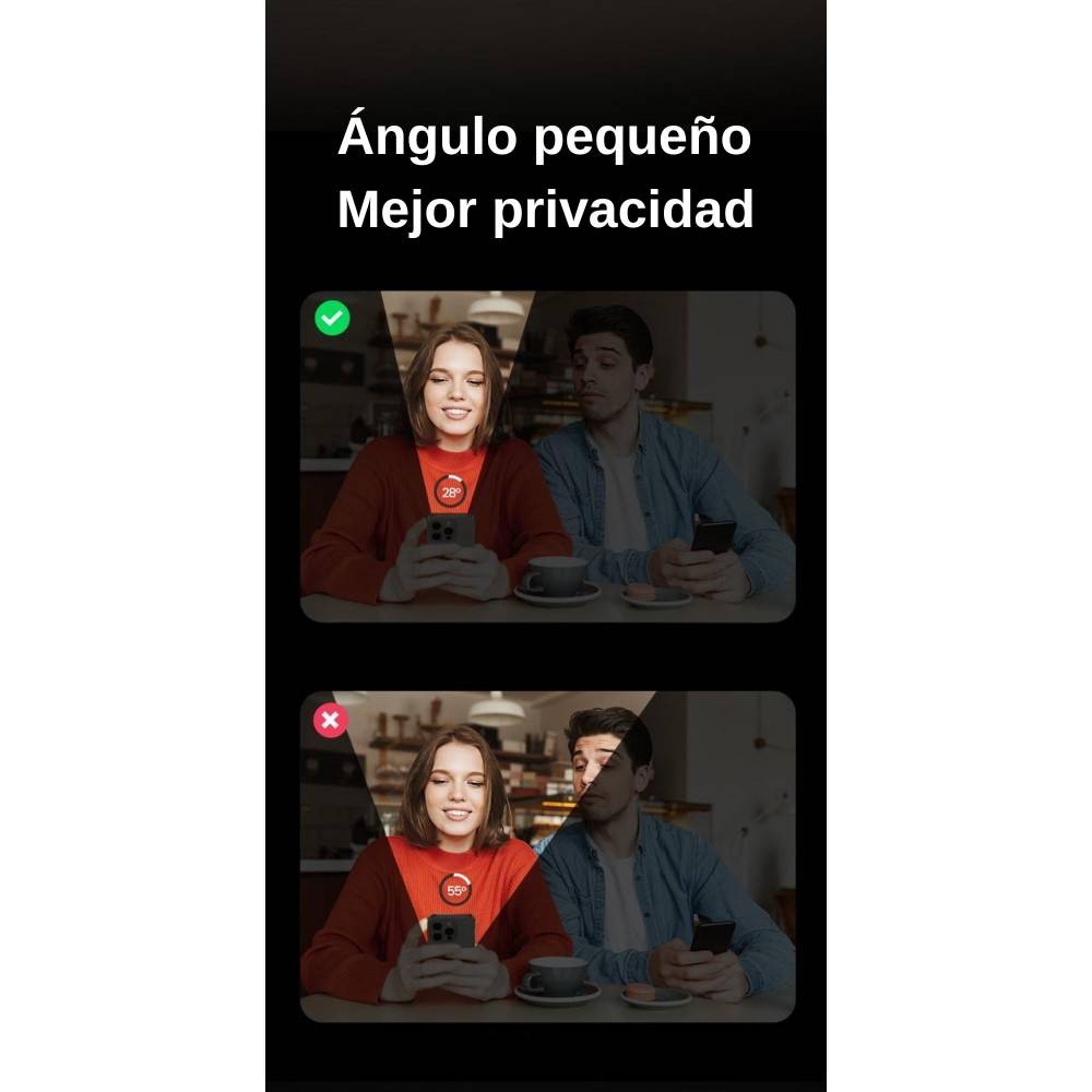 Mica de privacidad Ugreen anti-huellas para iPhone 15 Pro image number null