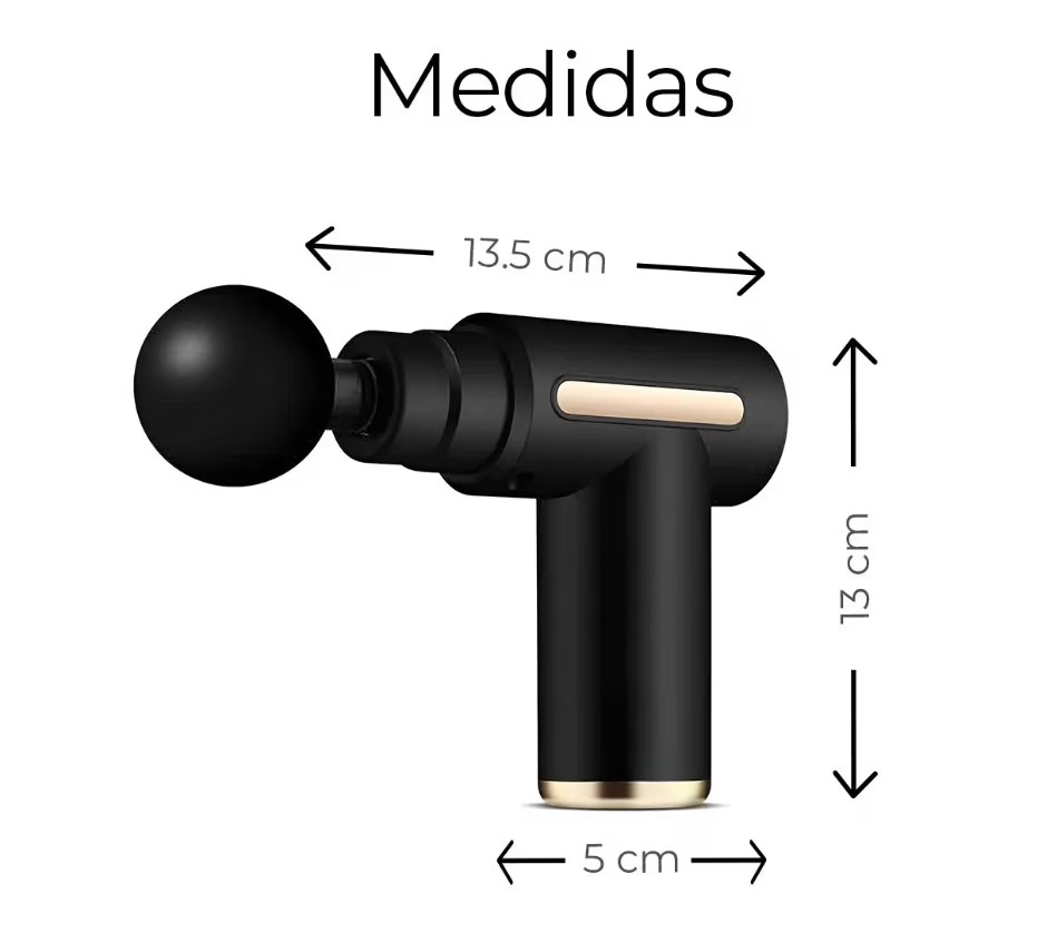 Pistola De Masaje Muscular Para Relajar Aliviar El Dolor image number null