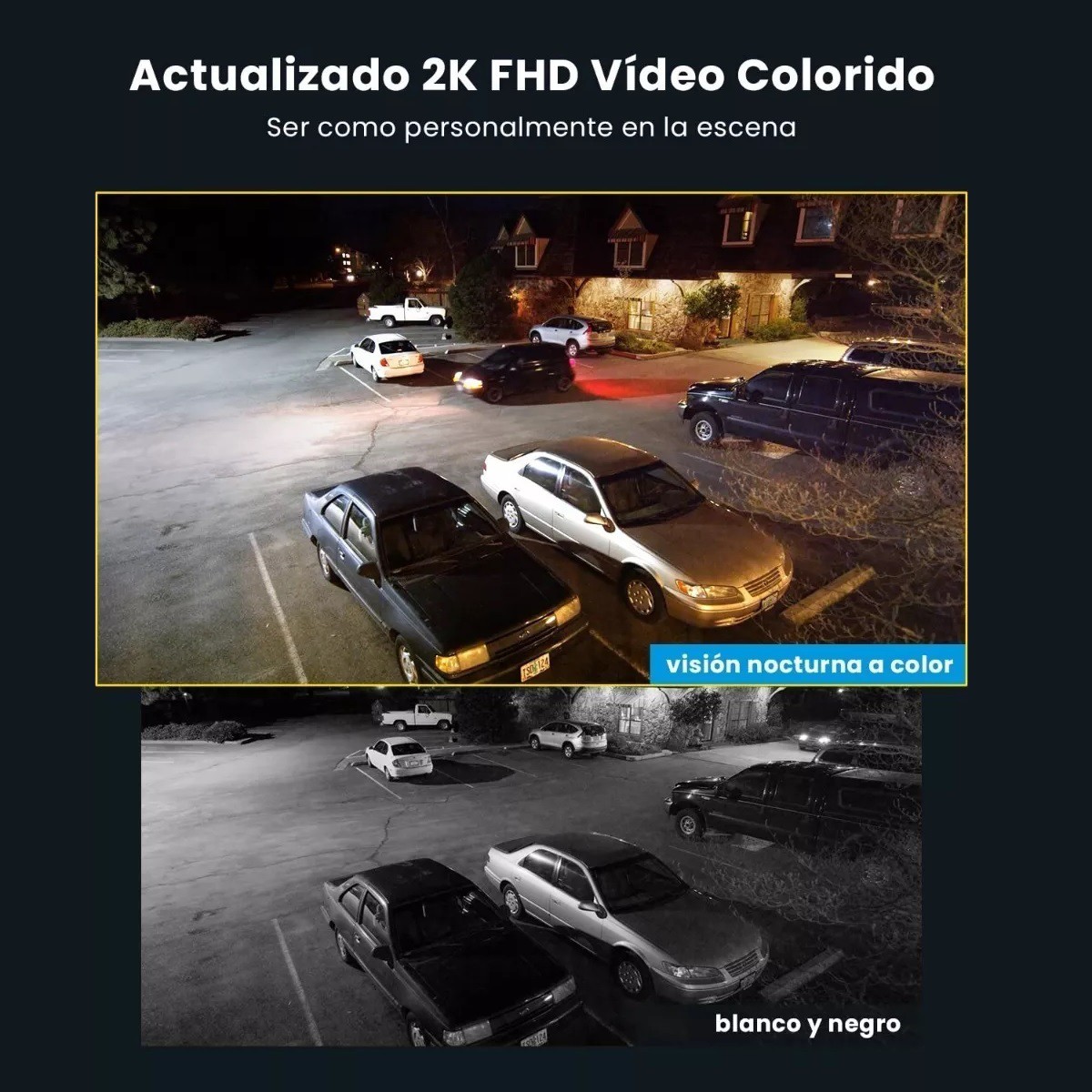 Camaras De Seguridad Inalambricas Wifi Hd 2k Exterior. image number null