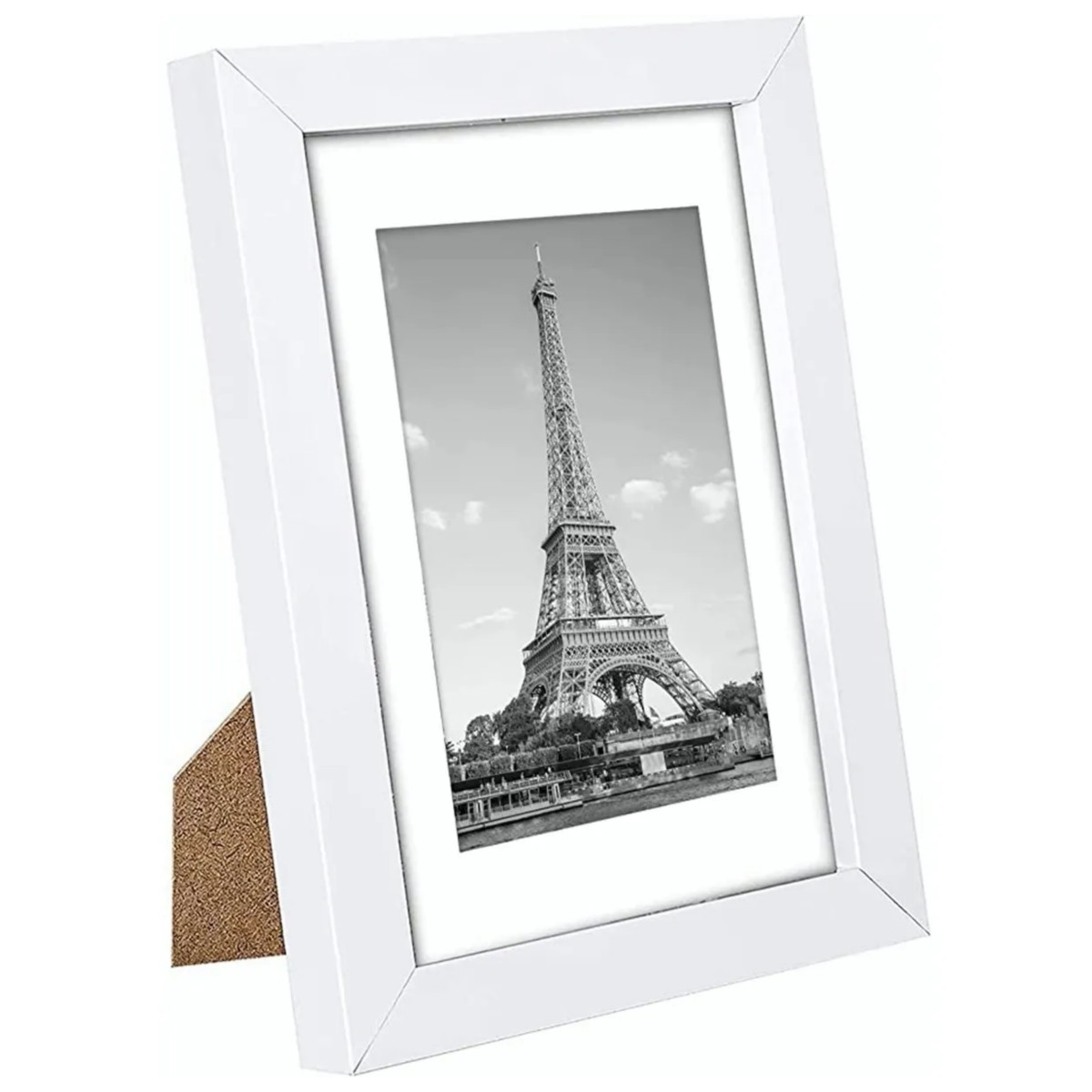 5 Pcs Marco De Fotos Decoraci&oacute;n De Pared O Mesa Negro image number null