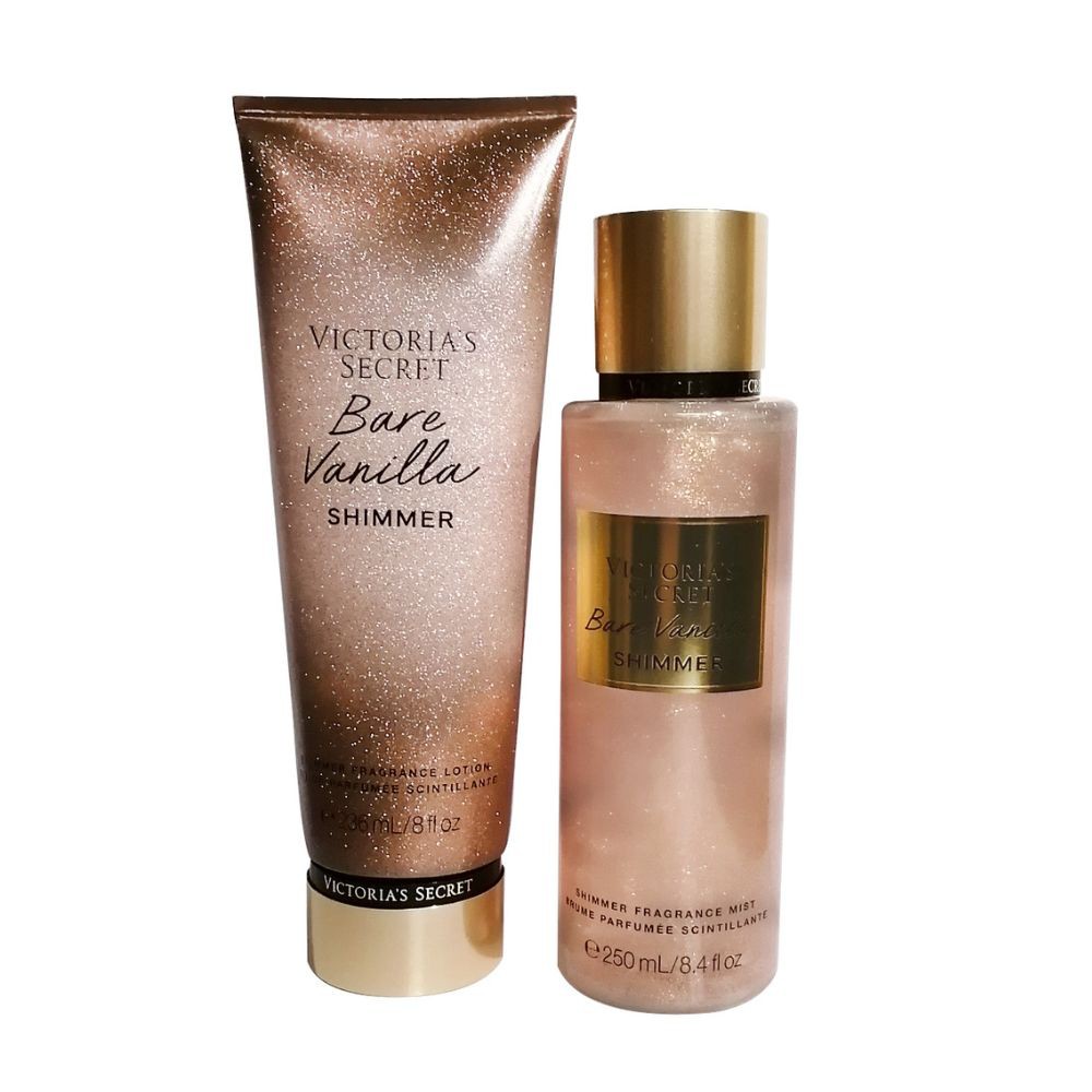 SET CREMA Y LOCION BARE VANILLA SHIMMER VICTORIA'S SECRET image number null
