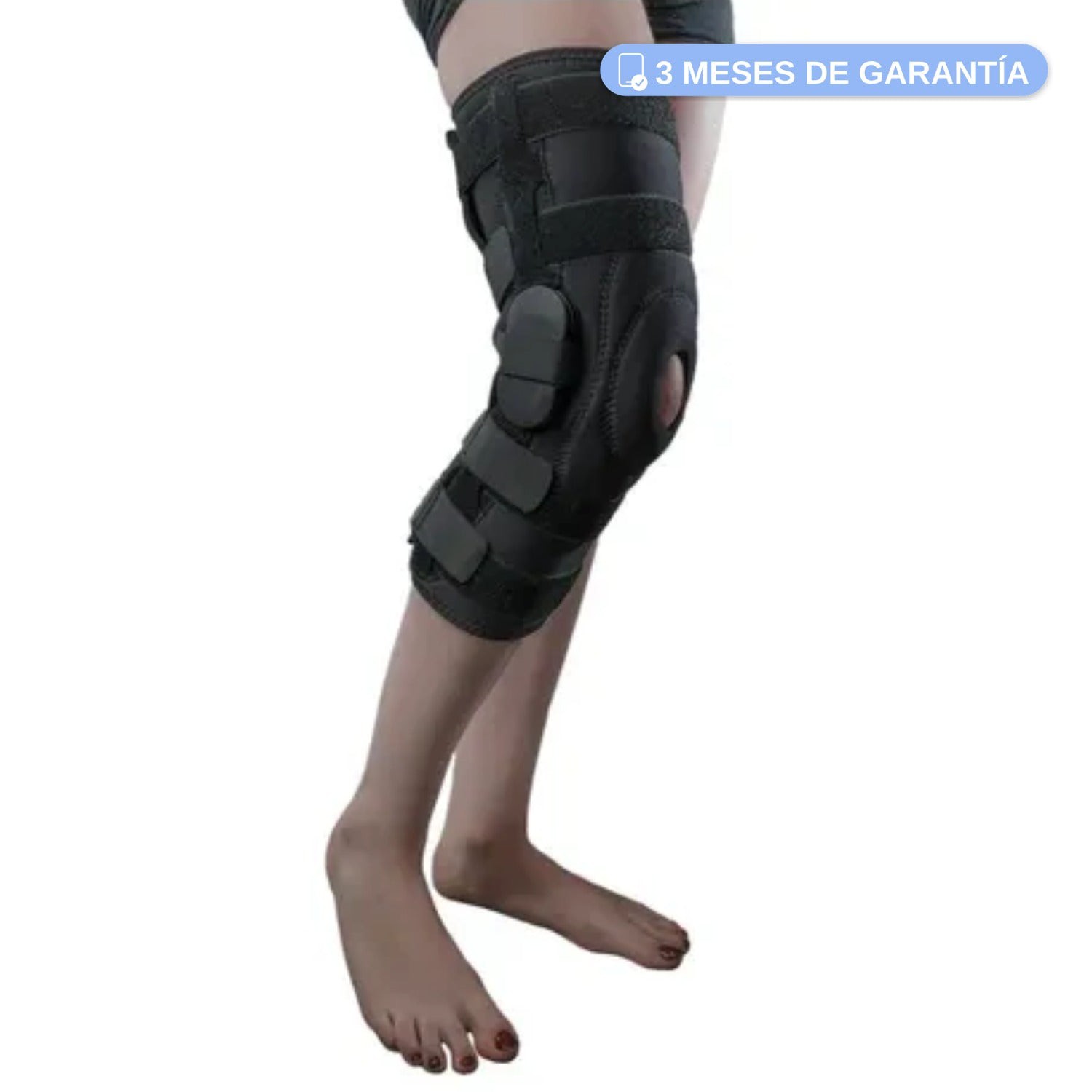 Rodillera Articulada Rom Post Operatoria Graduada Ajustable image number null