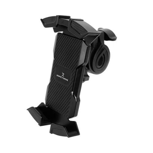 Soporte Celular Motocicleta Bicicleta Perfect Choice Rotaci&oacute;n 360 Seguro image number null