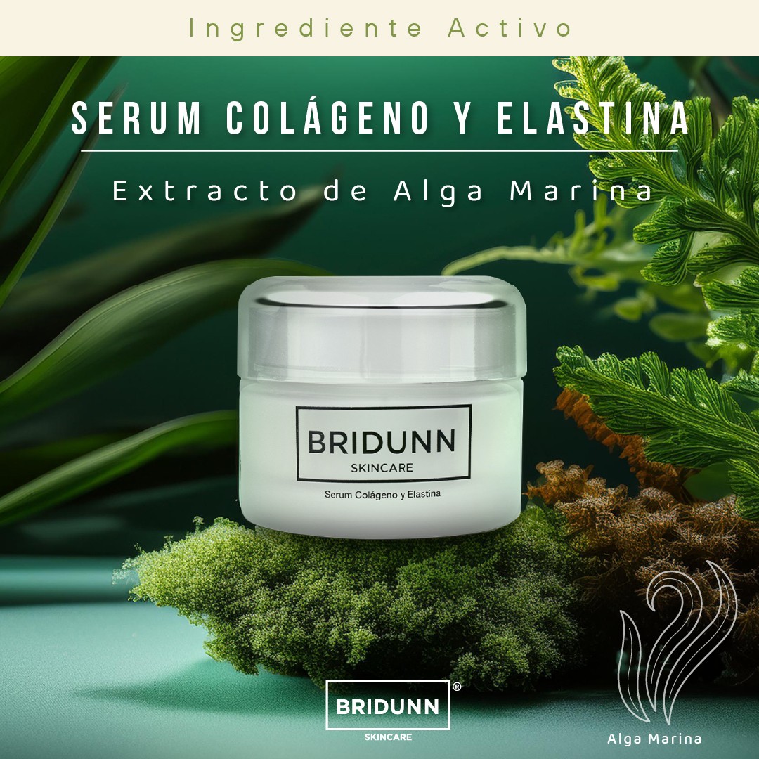 Crema Facial Reafirmante BRIDUNN, Col&aacute;geno Marino y Elastina Antiedad para Rejuvenecimiento y Firmeza . Efecto Lifting image number null