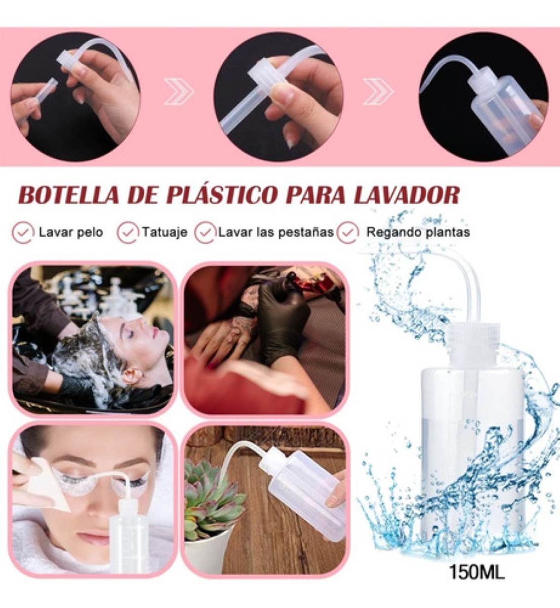 Kit Pesta&ntilde;as 1x1 Parches Microbrush, Ventilador, Cepillo 325 Piezas Rosa image number null