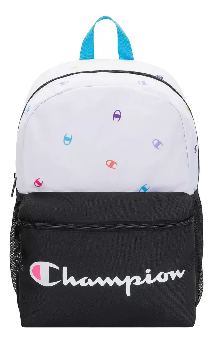 M Mochila Champion Casual Escolar Blanco image number null