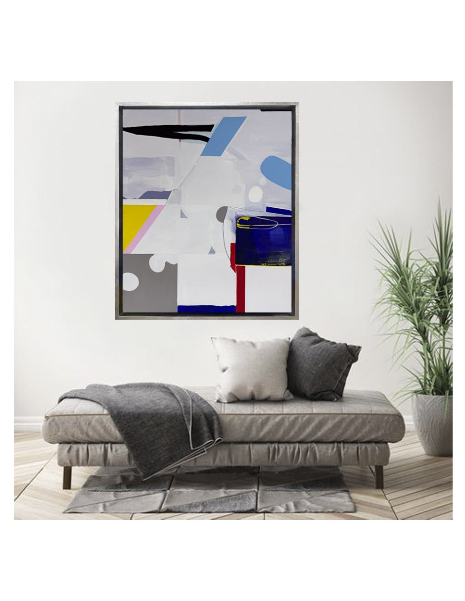 Hermoso cuadro decorativo pintado totalmente a mano image number null