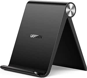 A UGREEN Soporte para Celular, Porta Base Celular Mesa Multi&aacute;ngulo, Phone Stand Ajustable para iPhone 15 14 13 12 Mini Pro MAX XS XR, Huawei, Galaxy S24 S23 Ultra, Xiaomi Redmi. image number null