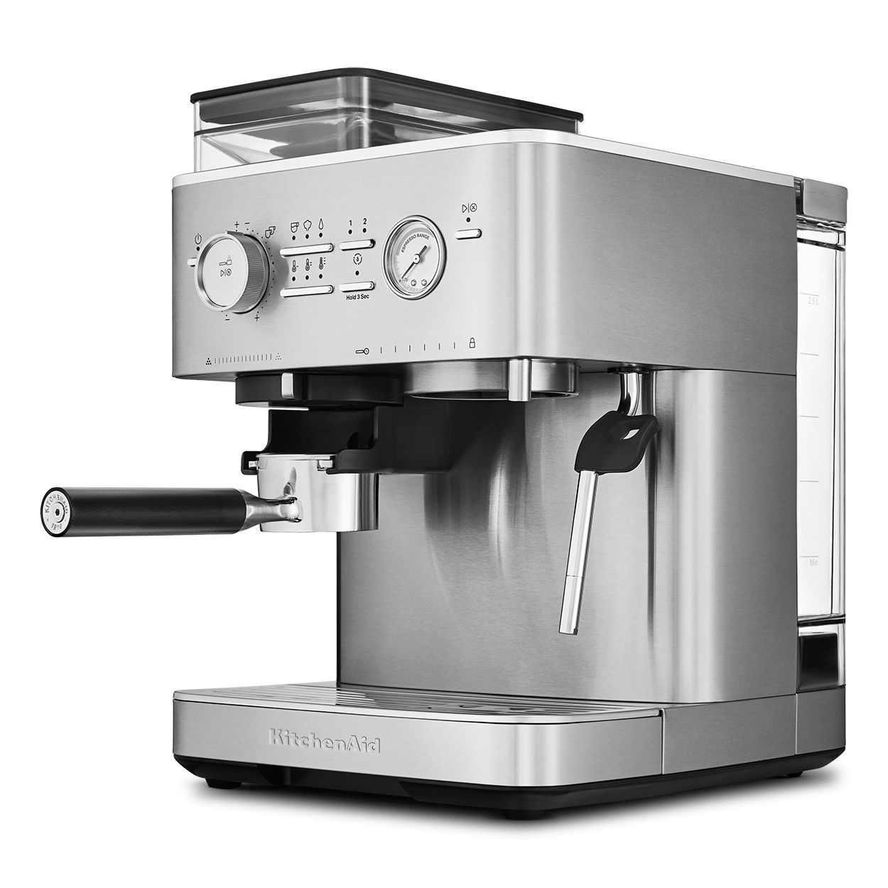 Cafetera Semiautom&aacute;tica Espresso KitchenAid KES6551SX de 2.5 Litros image number null