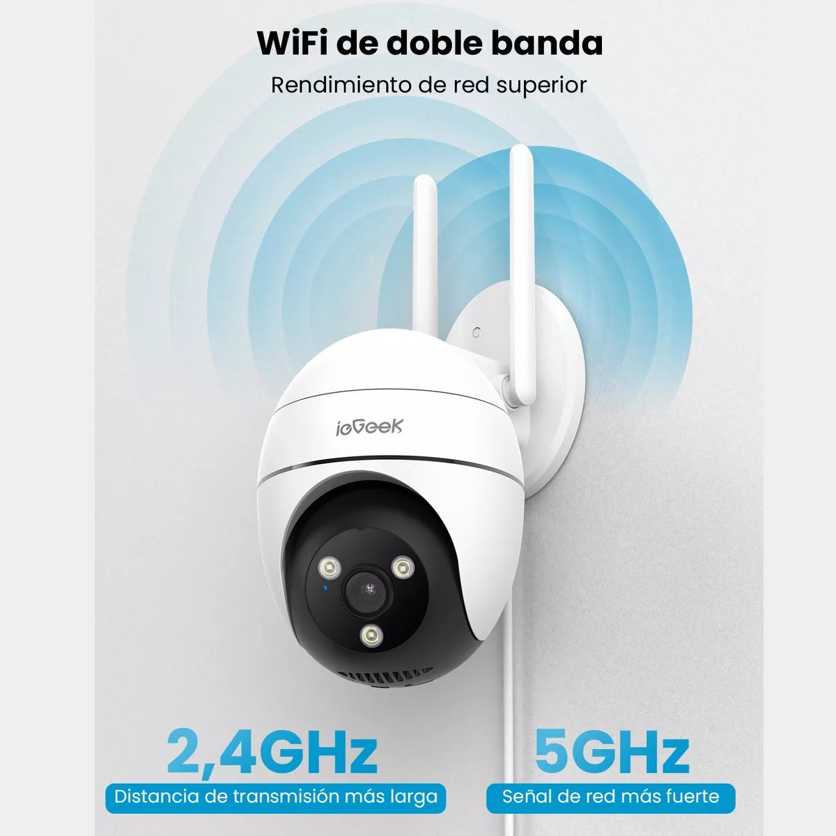 Camaras De Seguridad Inalambricas Wifi Hd 2k Exterior. image number null