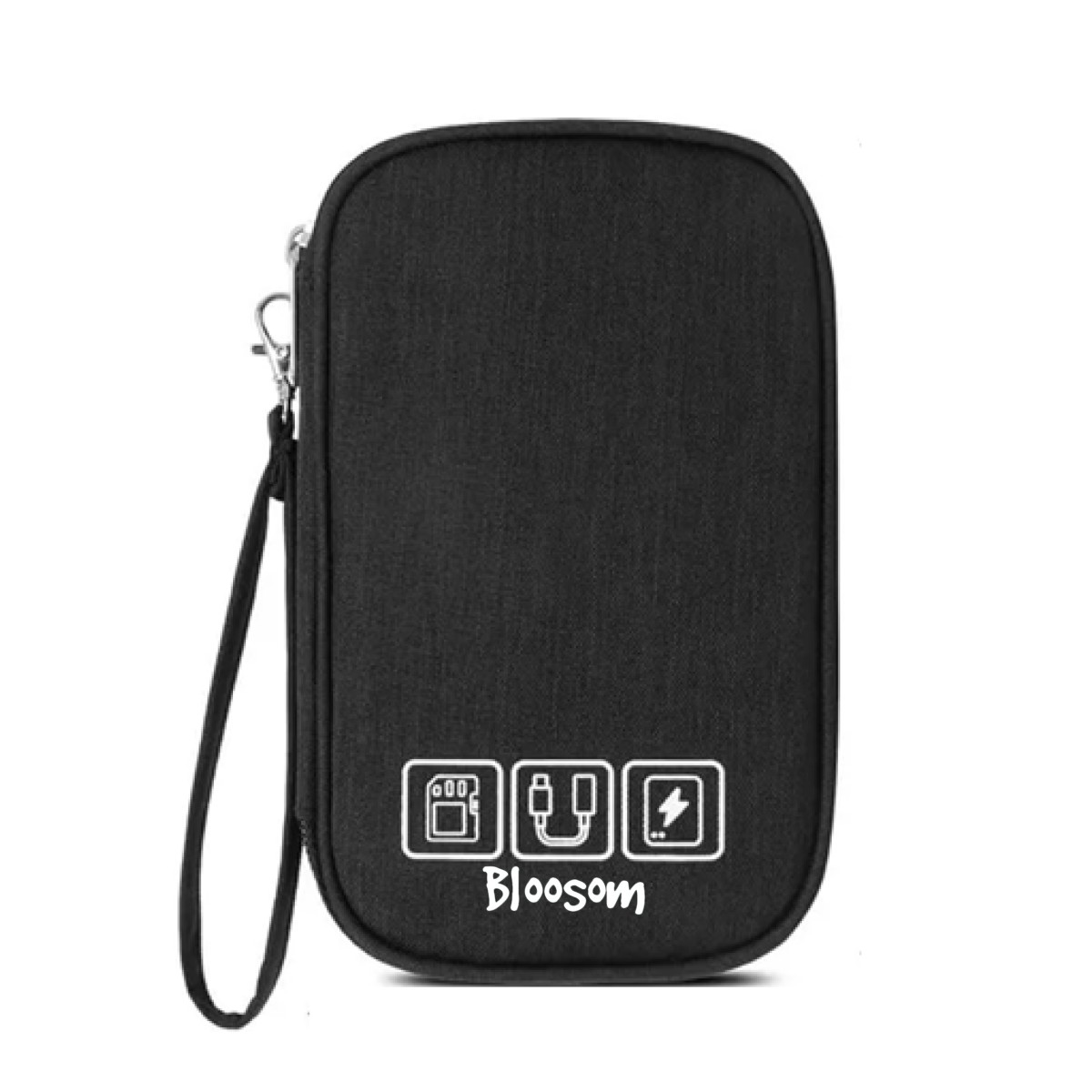Organizador Cables Usb, Bolsa Para Cables Memorias Negro image number null