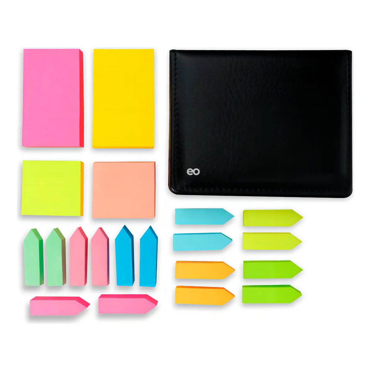 Estuche de Notas Adhesivas 13x10.5cm Rectangulares y Flecha image number null