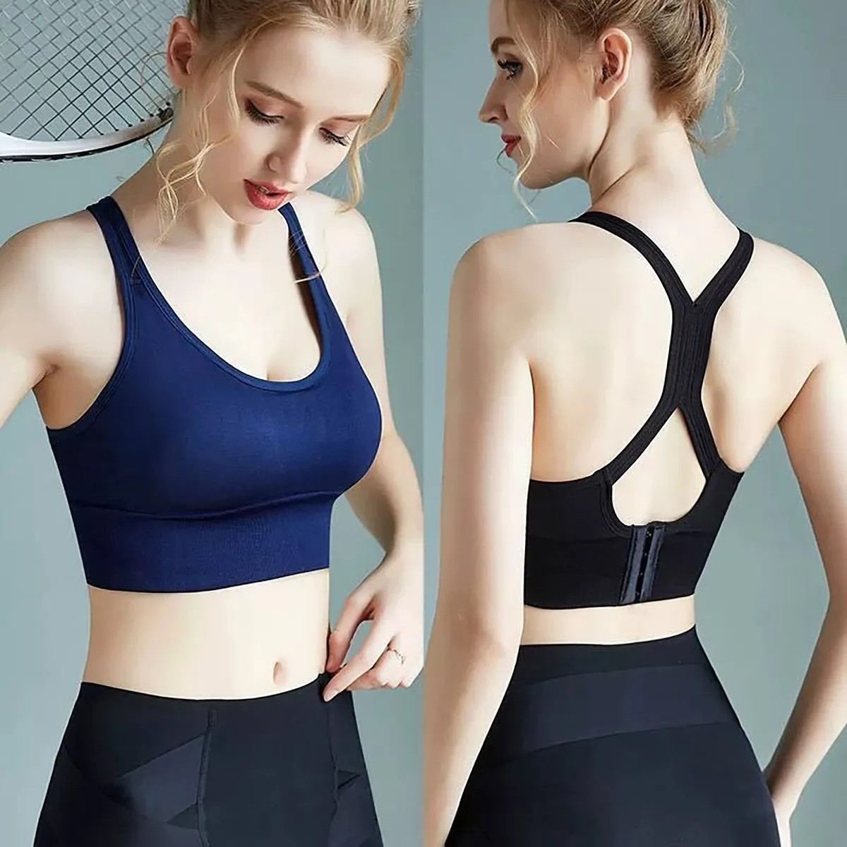 Sujetador Deportivo A Prueba De Golpes Para Mujer 4pcs Talla G image number null