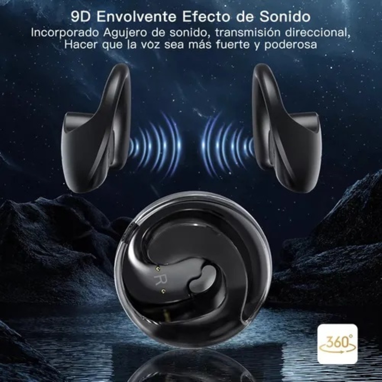Aud&iacute;fonos Bluetooth Auriculares Inal&aacute;mbricos Manos Libres Morado image number null