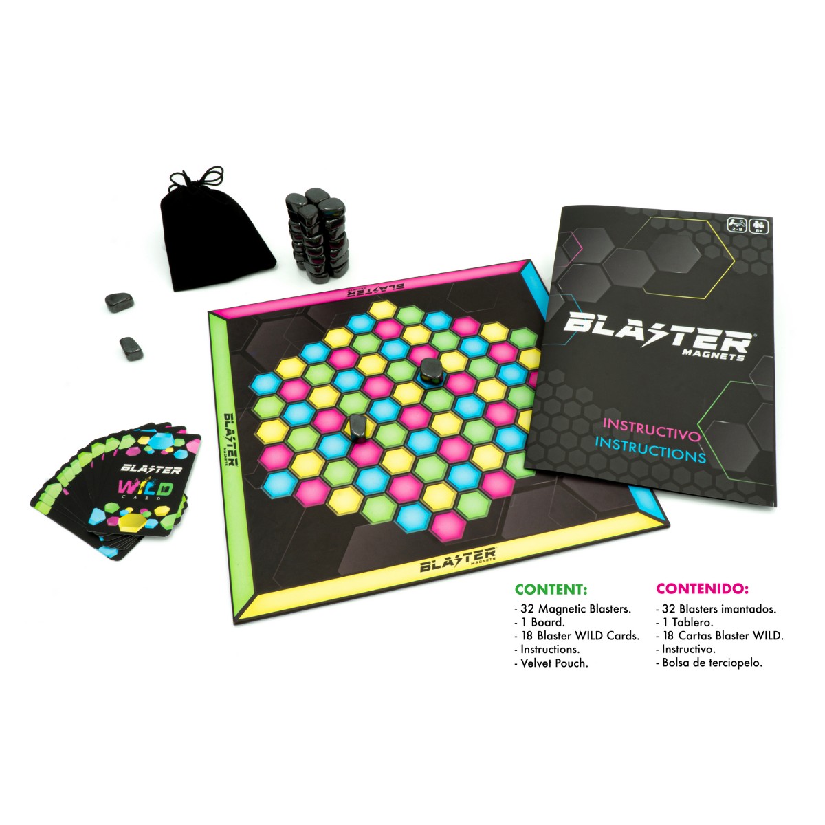 Blaster Magnets - Juego de Mesa Magn&eacute;tico image number null