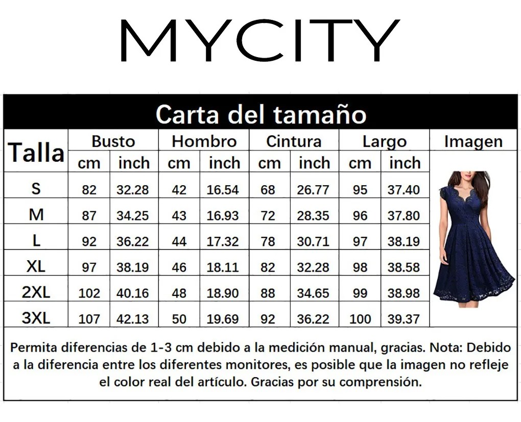Vestido De Encaje Sin Mangas Con Cuello En V image number null