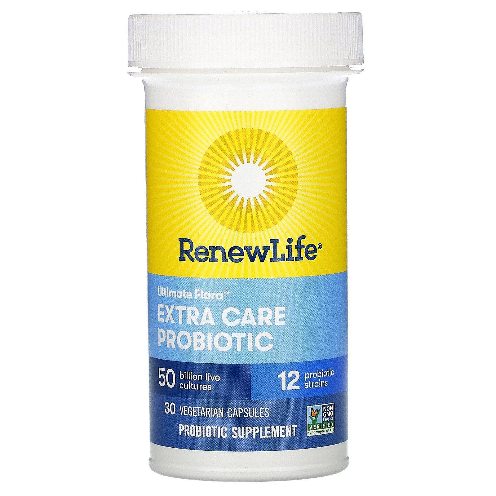 Renew Life extra care probioticos 50 billones image number null