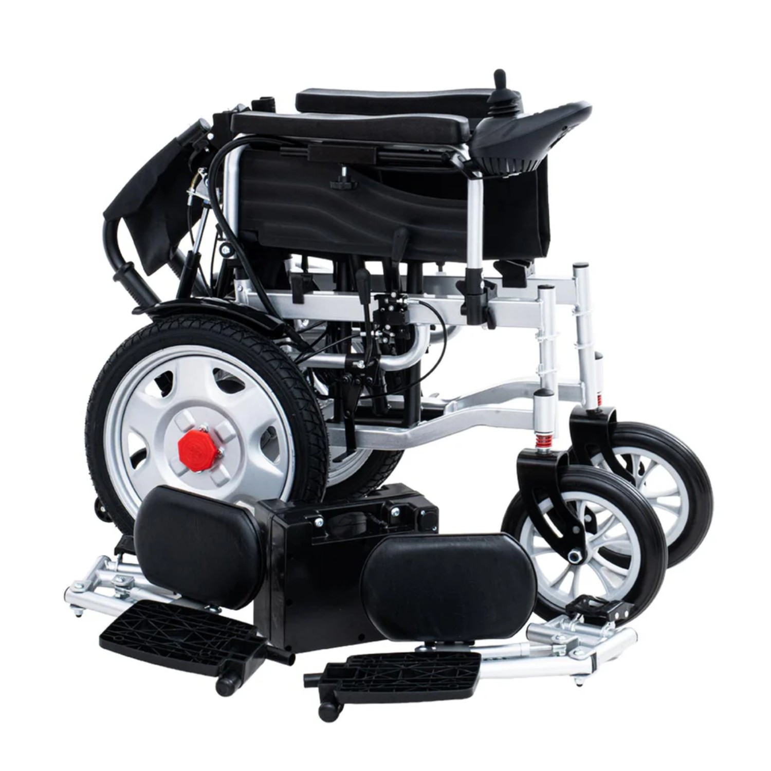Silla Ruedas Electrica Reclinable Elevapiernas 4 en 1 image number null