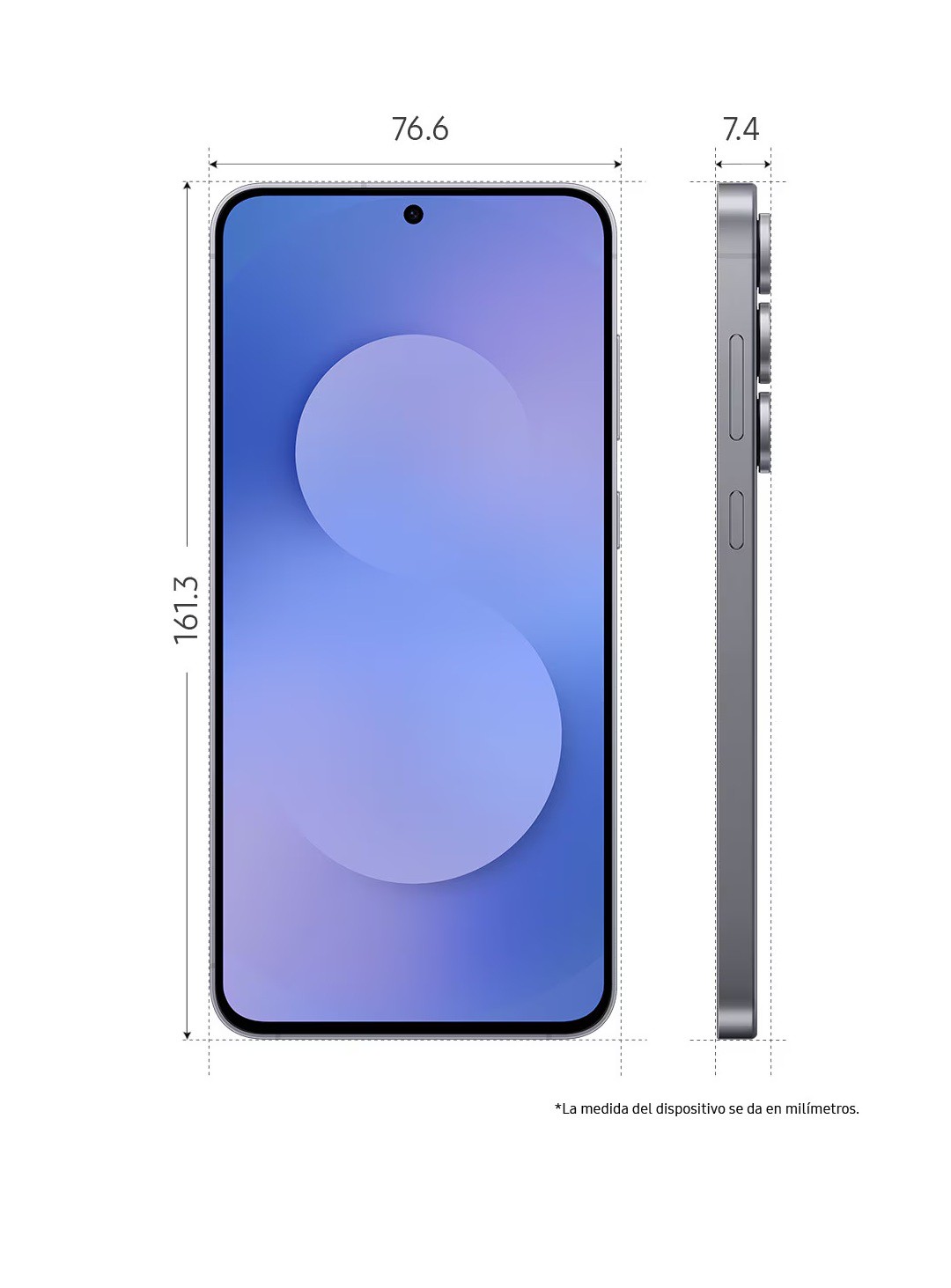 Samsung S25 FE 5G 256Gb 8Ram Color Azul Libre image number null