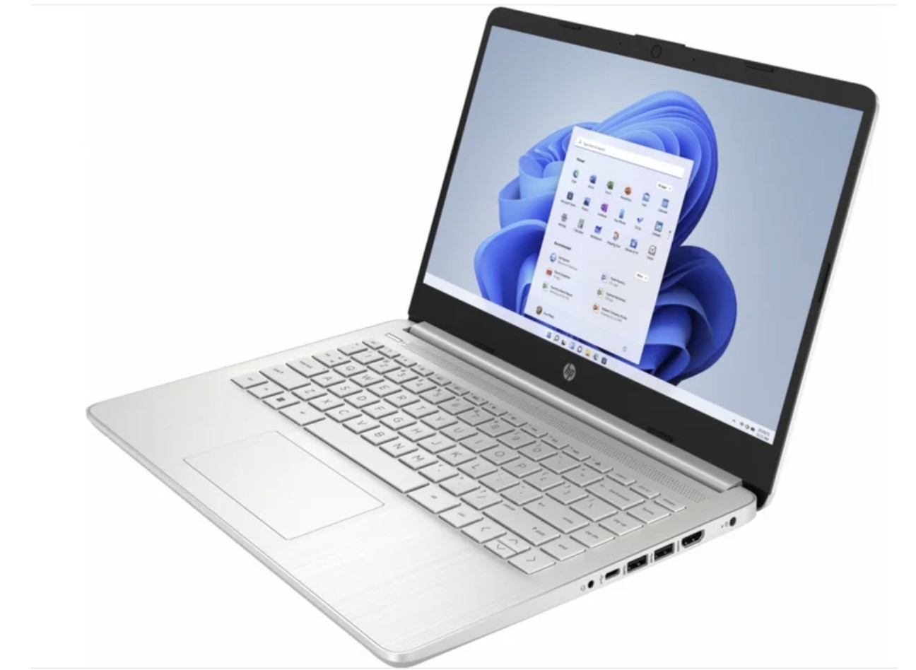 Laptop HP 14" HD Intel Celeron N4120 8GB 128GB SSD Windows 11 Home Teclado Espa&ntilde;ol. image number null