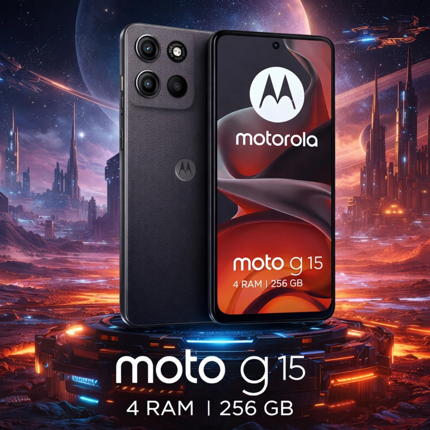MOTOROLA MOTO G15 4 RAM 256 GB Gris image number null