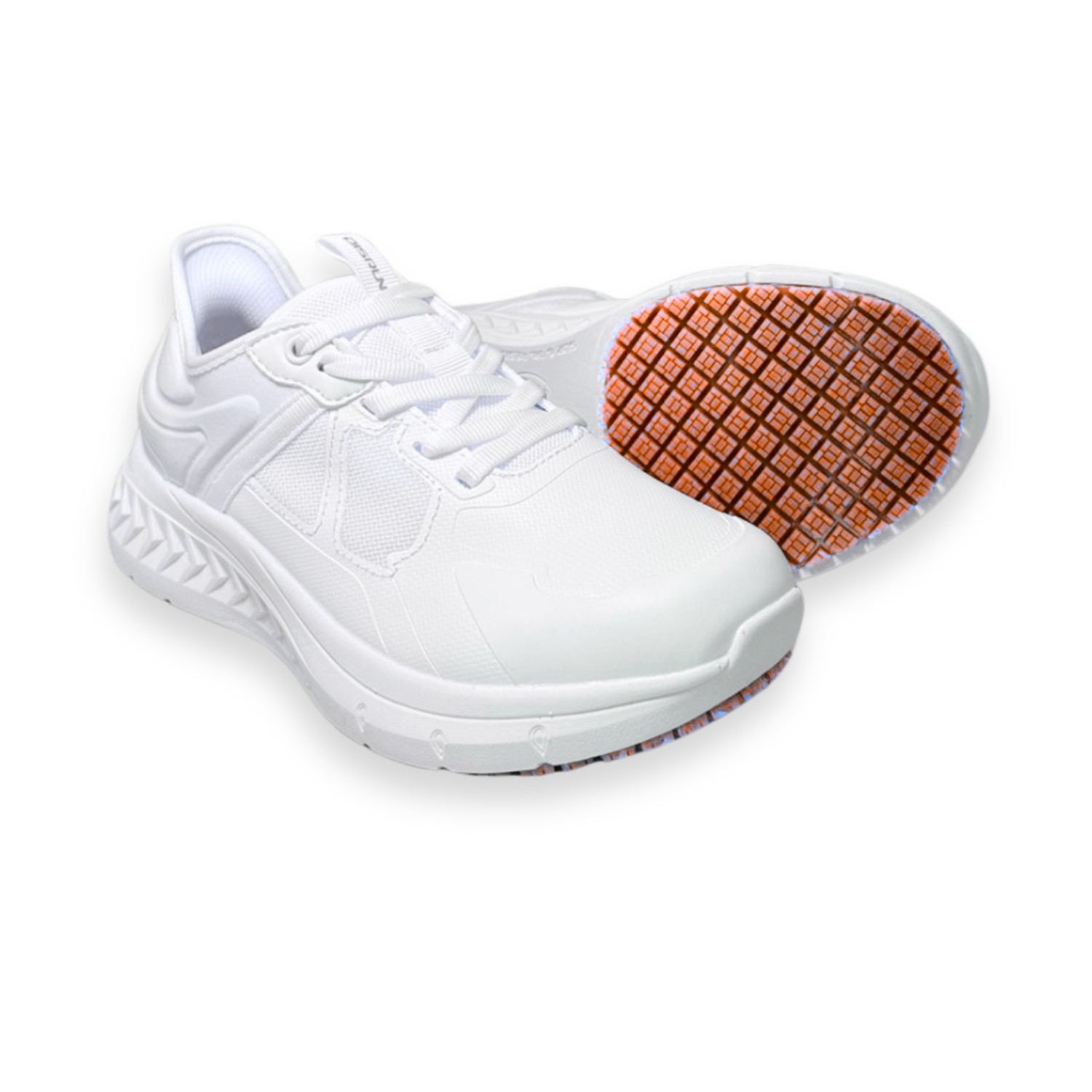 Tenis Blanco UNISEX Disrun 7216 Max Traction para Trabajo, Chef y Servicio image number null