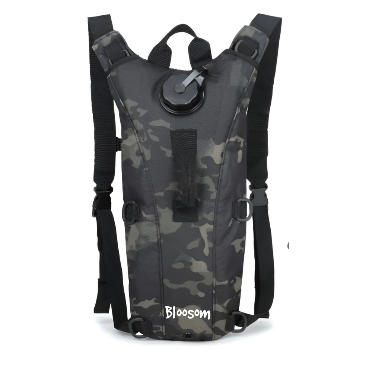 Mochila Hidratante Bolsa Agua 3l Bicicleta Camper Negro CP image number null