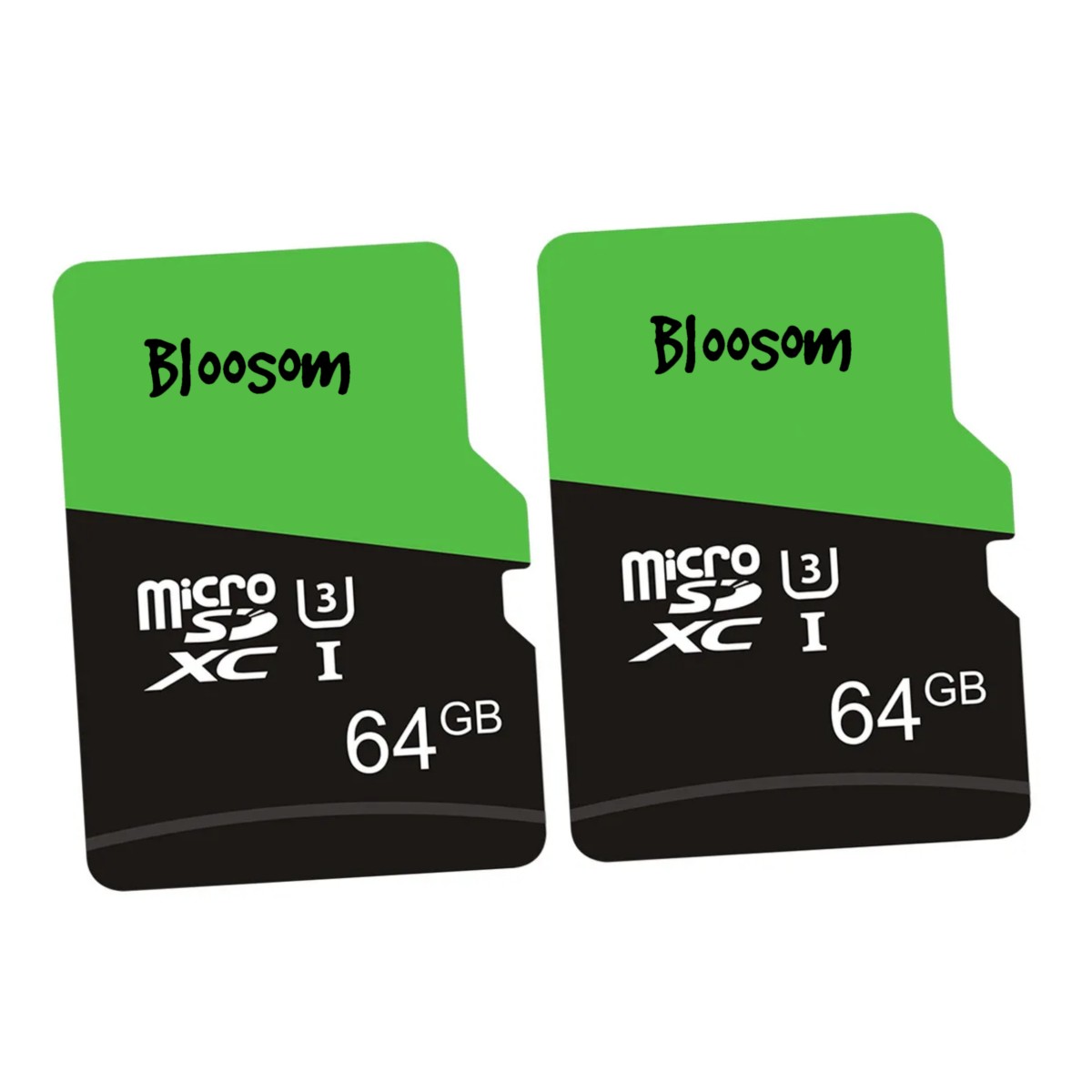 Memoria Micro Sd 64gb Clase 10 2 Piezas Negro image number null