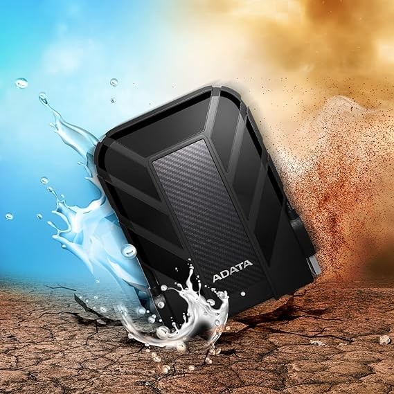 ADATA Disco Duro Externo HDD HD710P,1 TB ,Resistente a golpes,agua y polvo, certificaci&oacute;n grado militar, Color Negro. image number null