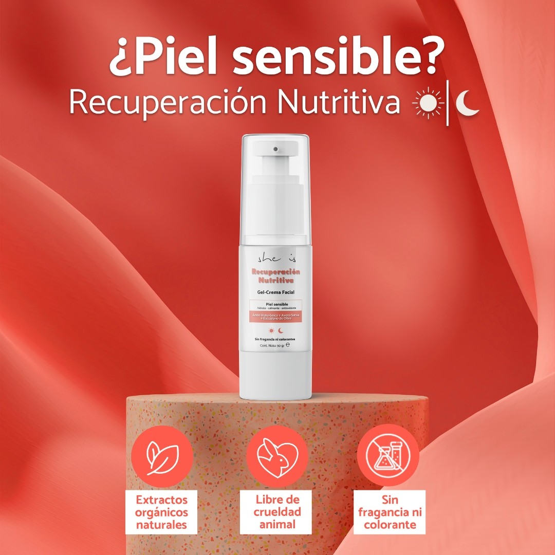 Mini Set Facial Piel Sensible (4 productos) She is skincare image number null