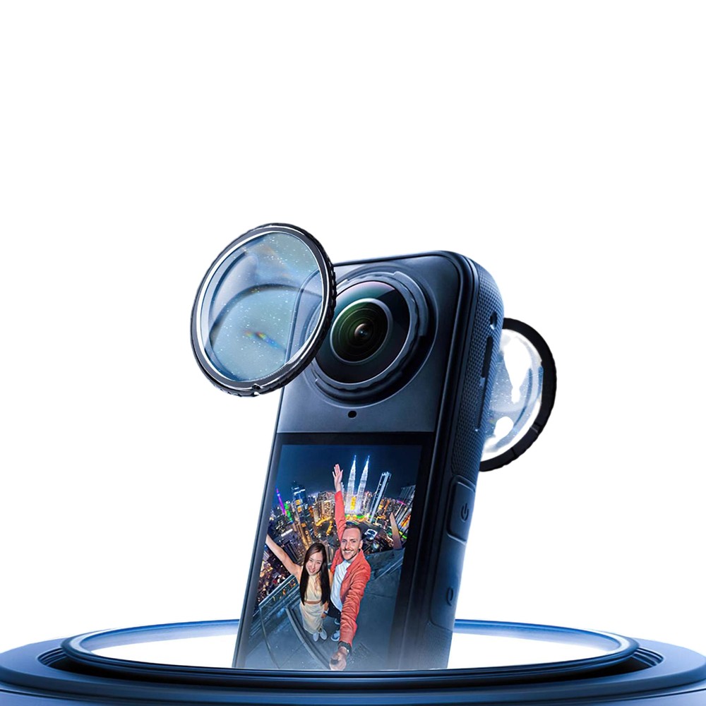 Tapas Protectoras Lentes Transparentes Compatible Insta360 X5 image number null