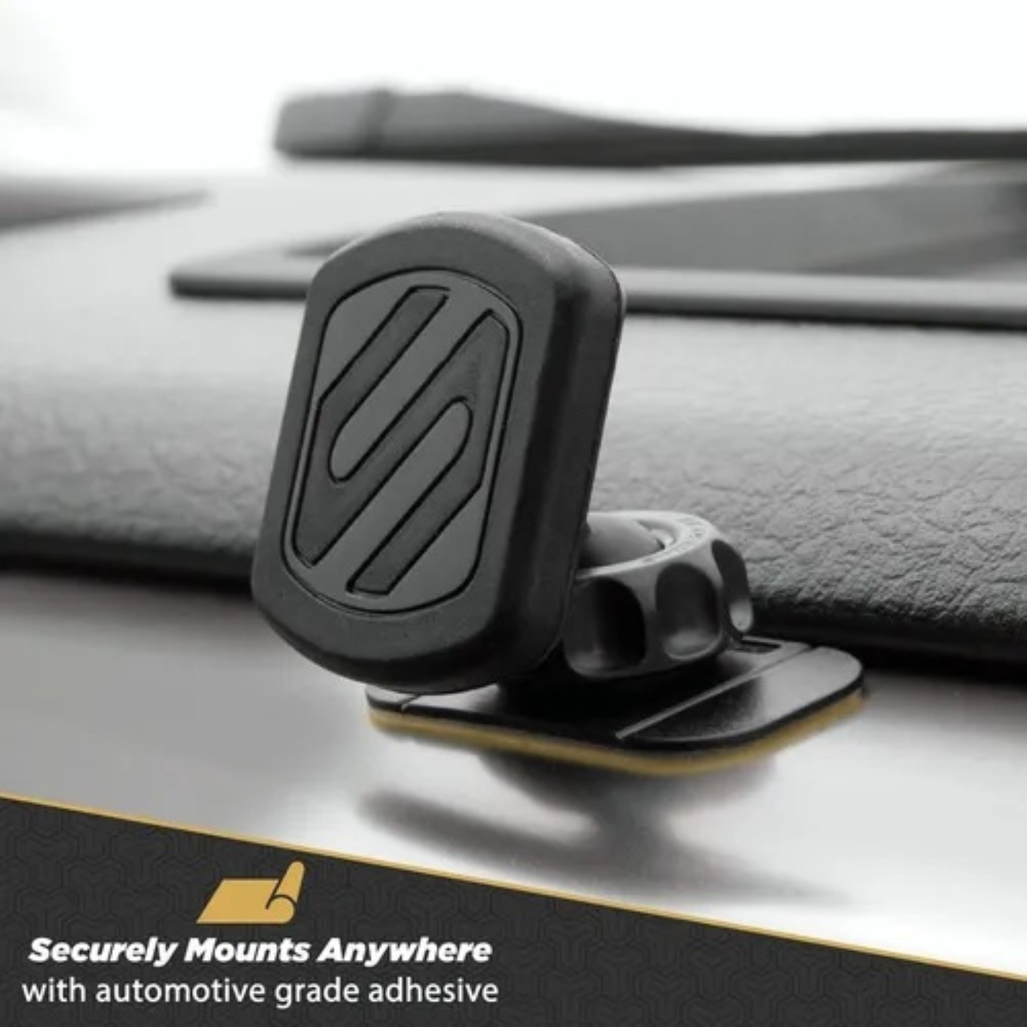 Soporte Magn&eacute;tico Ajustable Para Tel&eacute;fono De Coche 360 Negro image number null