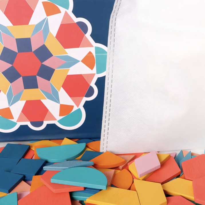 Rompecabezas Tangram Juguete KIDDOS Did&aacute;ctico Aprendizaje Creatividad Ni&ntilde;o Ni&ntilde;a image number null